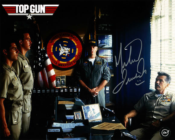 Michael Ironside Top Gun Autographed 8x10