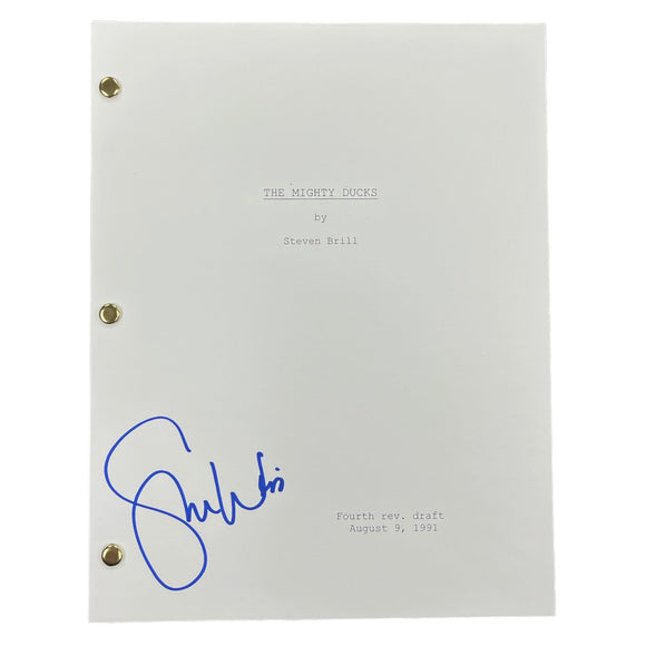 Shaun Weiss as Goldberg in the Mighty Ducks Autographed Script
