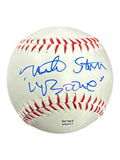 Mike Starr Autographed Baseball