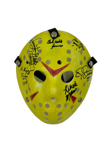 6 Actor Autographed Friday the 13th Jason Voorhees Mask