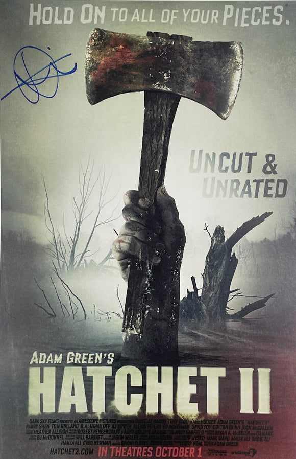 Danielle Harris Autographed Hatchet II 11x17 Poster