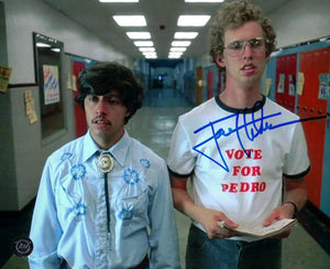 Jon Heder Napoleon Dynamite Autographed 8x10 with Pedro