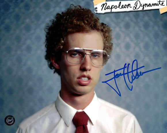 Jon Heder Napoleon Dynamite Autographed 8x10 Portrait