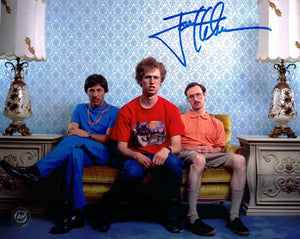 Jon Heder Napoleon Dynamite Autographed 8x10 Portrait with Uncle Rico & Kip