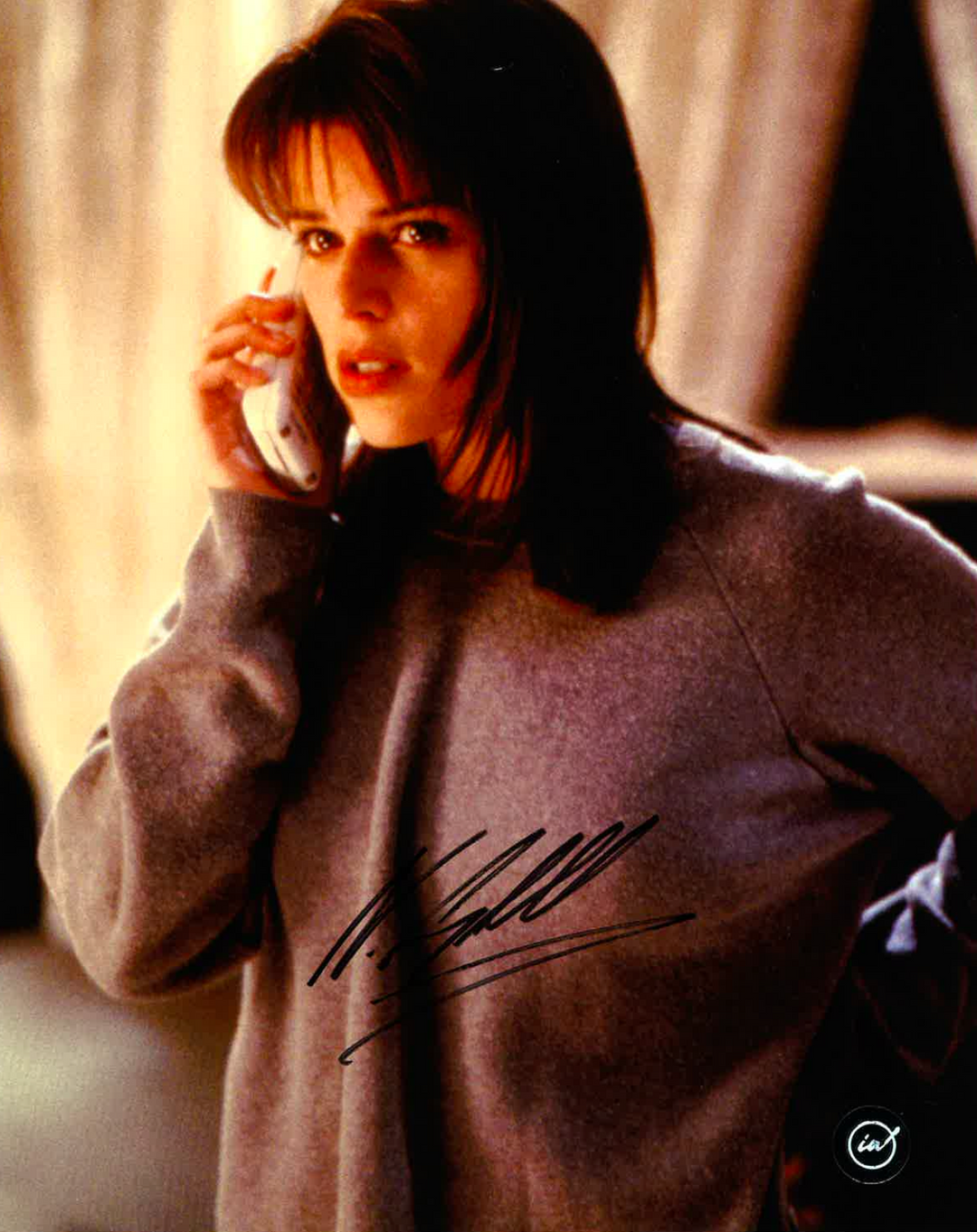 Neve Campbell Scream Autographed 8x10 as Sidney Prescott – Icon Autographs