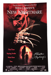 Heather Langenkamp Wes Craven's New Nightmare Autographed 11x17 Poster