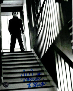 Nick Castle as Michael Myers Halloween Autographed 8x10 Black and White