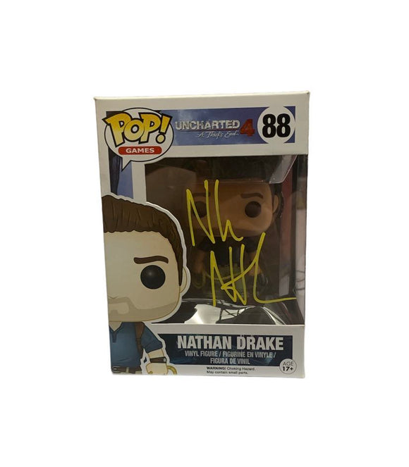 Nolan North Drake's Fortune as Nathan Drake Video Game Autographed Funko Pop