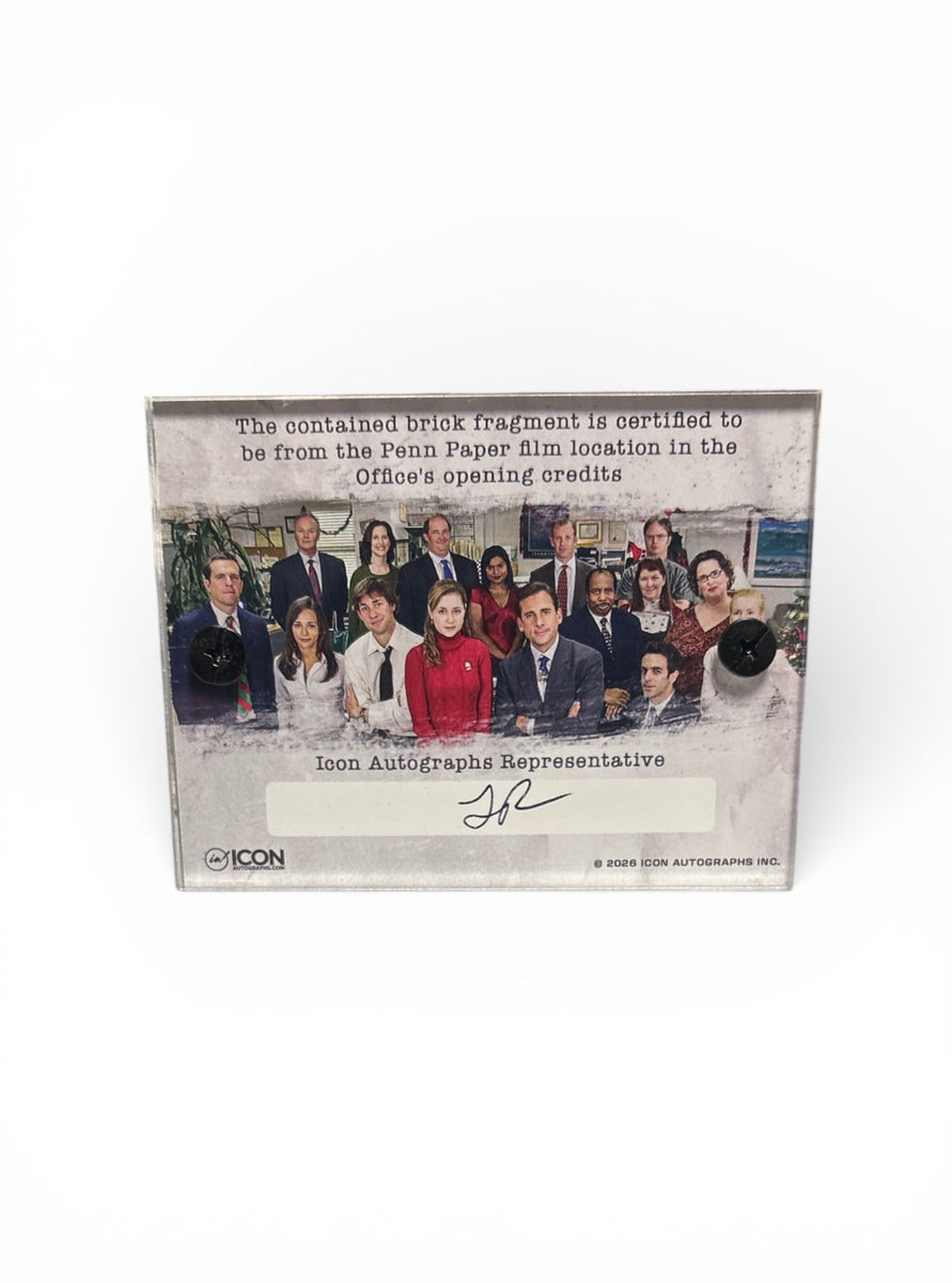 The Office Authentic Prop Penn Paper Brick Fragment Relic Card – Icon ...