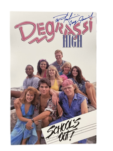 Pat Mastroianni Degrassi High Signed 11x17 Poster