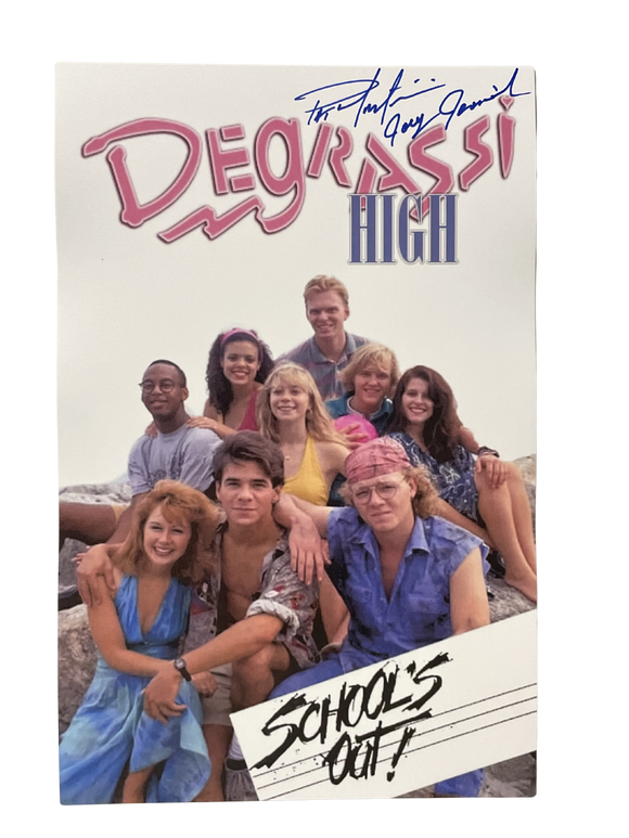 Pat Mastroianni Degrassi High Signed 11x17 Poster