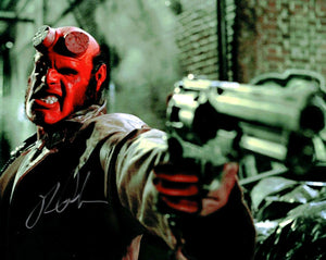 Ron Perlman as Hellboy Autographed 8x10 Photo