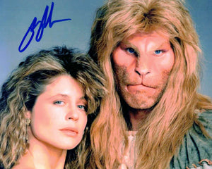 Ron Perlman as Vincent Beauty and the Beast Autographed 8x10