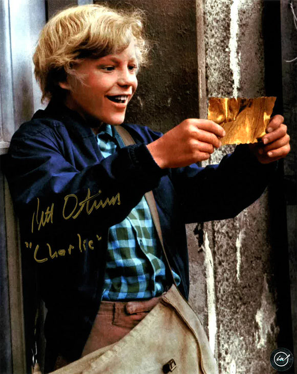 Peter Ostrum Willy Wonka and the Chocolate Factory Autographed 8x10