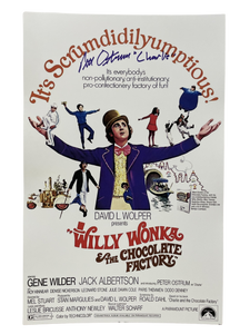 Peter Ostrum Willy Wonka & The Chocolate Factory Signed 11x17 Poster