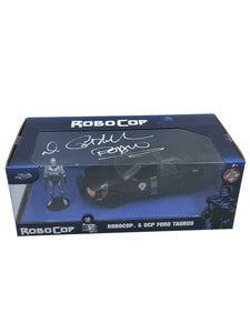 Peter Weller Autographed Robocop & OCP Ford Taurus Die Cast Figure