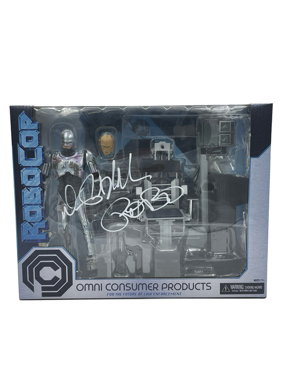 Peter Weller Autographed NECA Battle Damaged Robocop Figure