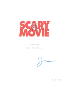 Jon Abrahams Scary Movie Autographed Script Cover