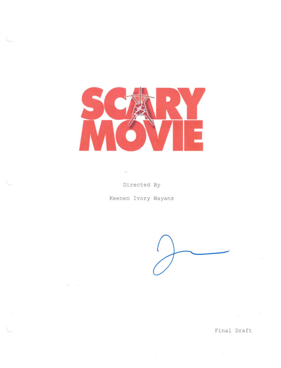 Jon Abrahams Scary Movie Autographed Script Cover