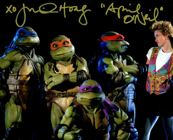 Judith Hoag Teenage Mutant Ninja Turtles Autographed 8x10