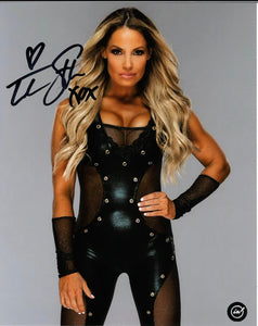 Trish Stratus Profile WWF Autographed 8x10