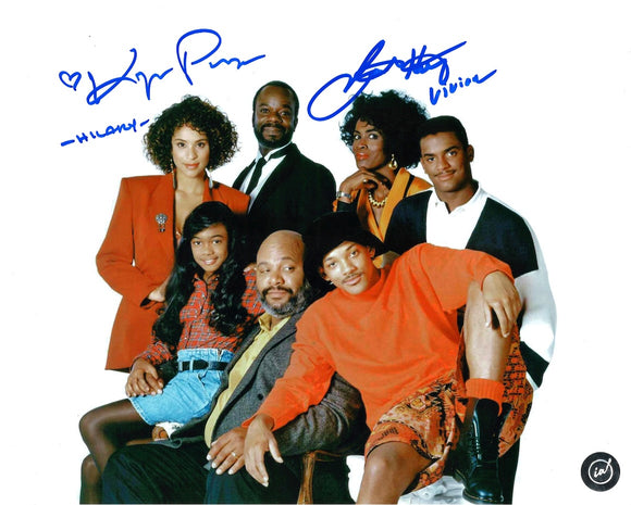 Karyn Parsons and Janet Hubert Fresh Prince of Bel Air Autographed 8x10