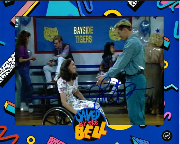 Jennifer Blanc-Biehn Saved By The Bell Autographed 8x10