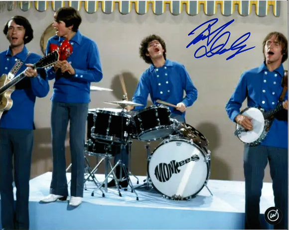 Mickey Dolenz Drumming The Monkees Autographed 8x10