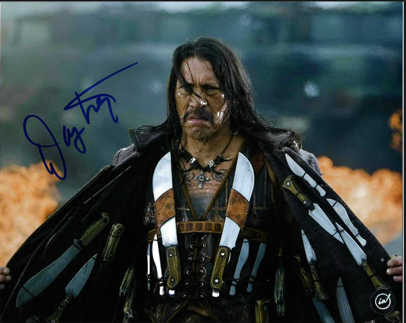 Danny Trejo Machete Autographed 8x10