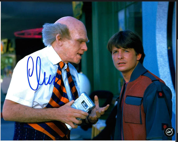 Charles Fleisher Back to the Future II Autographed 8x10