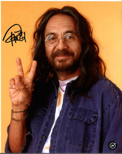 Tommy Chong Peace Autographed 8x10