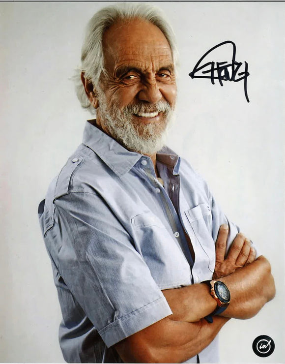 Tommy Chong Profile Autographed 8x10