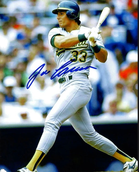 Jose Canseco Oakland Athletics Autographed 8x10