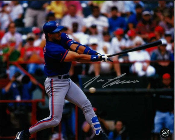 Jose Canseco Swinging Autographed 8x10