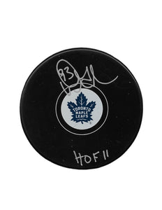 Doug Gilmour "Killer" Toronto Maple Leafs Autographed Puck