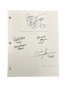 Friday the 13th: The Final Chapter Cast Autographed Script Cover