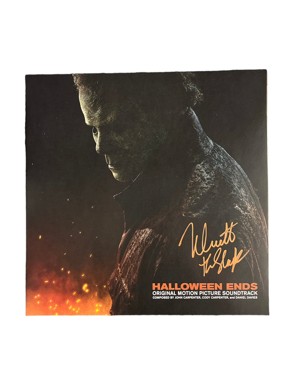Nick Castle Autographed Halloween Ends Vinyl Soundtrack