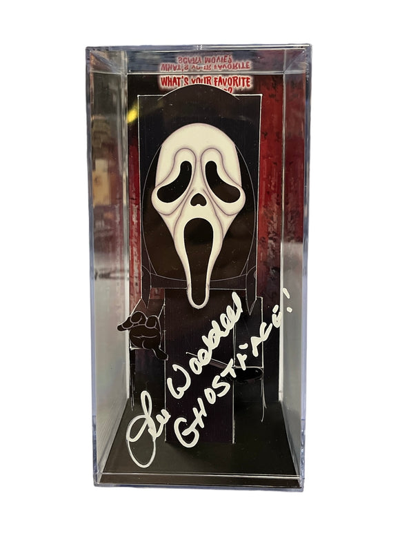 Lee Waddell Autographed Scream Exclusive Blockheadz