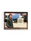 Rambo: First Blood Authentic Movie Prop Railroad Fragment Relic