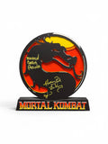 Mortal Kombat Triple Autographed 3D Signature Series by Daniel Pesina, Carlos Pesina and Ho Sung Pak