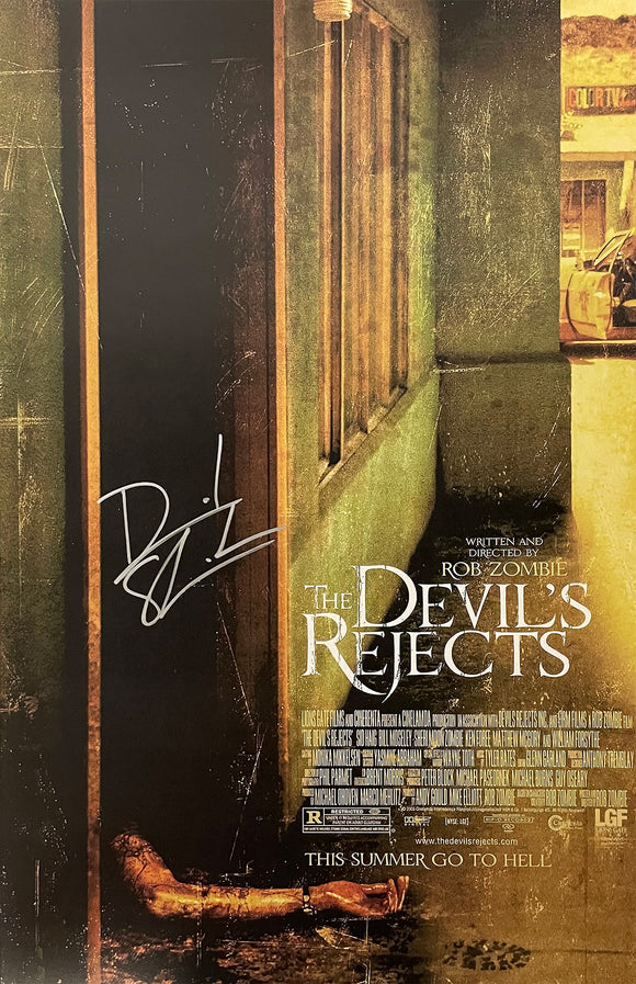 Dave Sheridan Autographed The Devil's Rejects 11x17 Poster