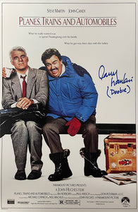 Larry Hankin Autographed Planes, Trains & Automobiles 11x17 Poster