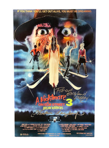 Robert Englund & Heather Langenkamp A Nightmare on Elm Street 3 Autographed 11x17 Poster