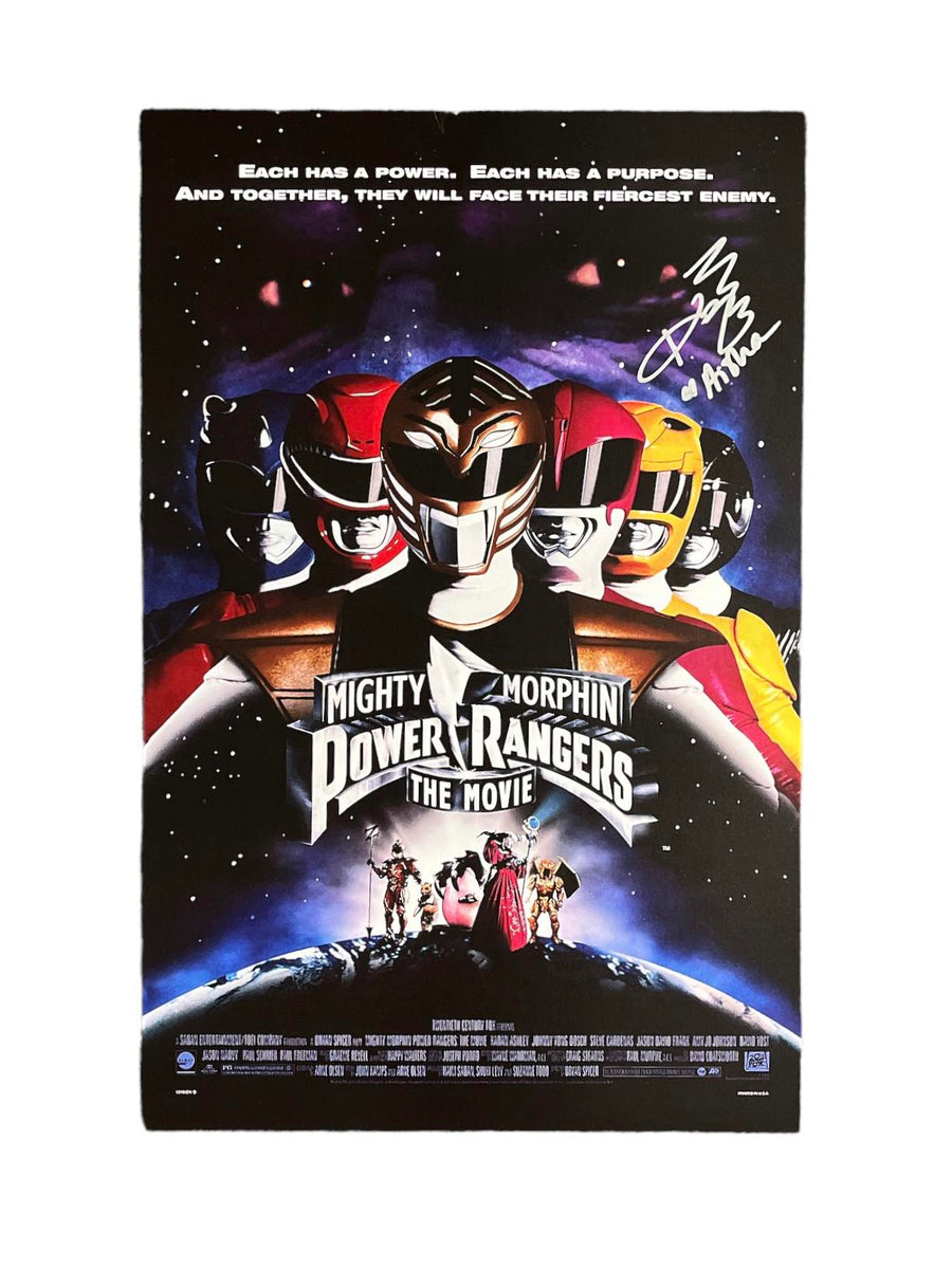 Karan Ashley Yellow Power Ranger Autographed 11x17 Mini Poster – Icon ...