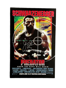 Jesse Ventura Autographed Predator 11x17 Mini Poster
