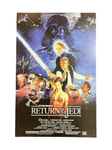 Femi Taylor Return of the Jedi Autographed 11x17 Mini Poster