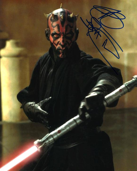 Ray Park Autographed Star Wars: Episode I The Phantom Menace 8x10 Photo