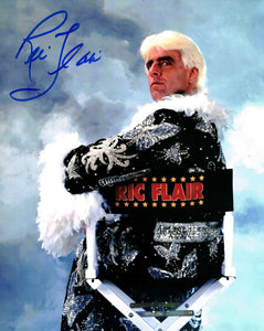 The Nature Boy Ric Flair WWE Autographed 8x10