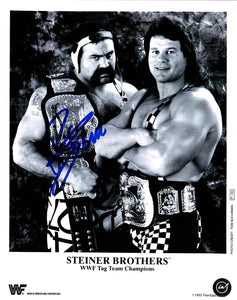 Rick Steiner WWF Autographed 8x10