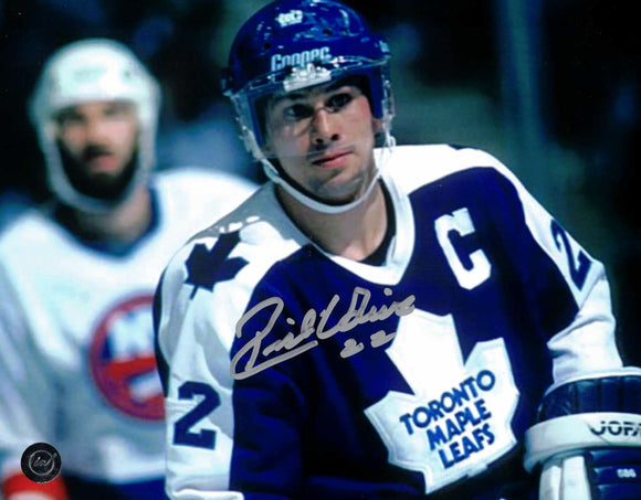 Rick Vaive Toronto Maple Leafs Autographed 8x10 Photo